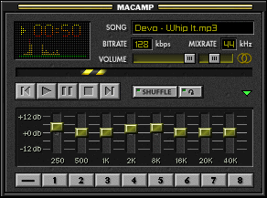 MacAMP User Interface